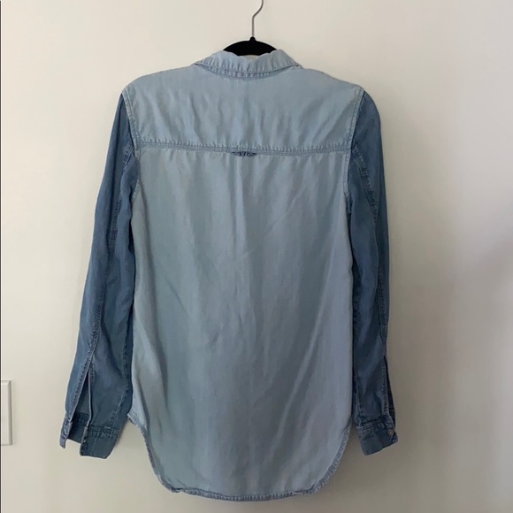 Super soft chambray button down from Anthropologie - Picture 3 of 3